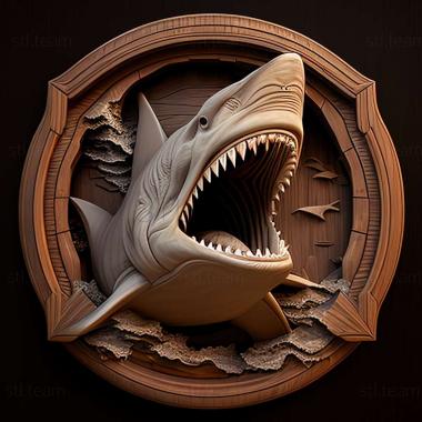 3D model Megalodon (STL)